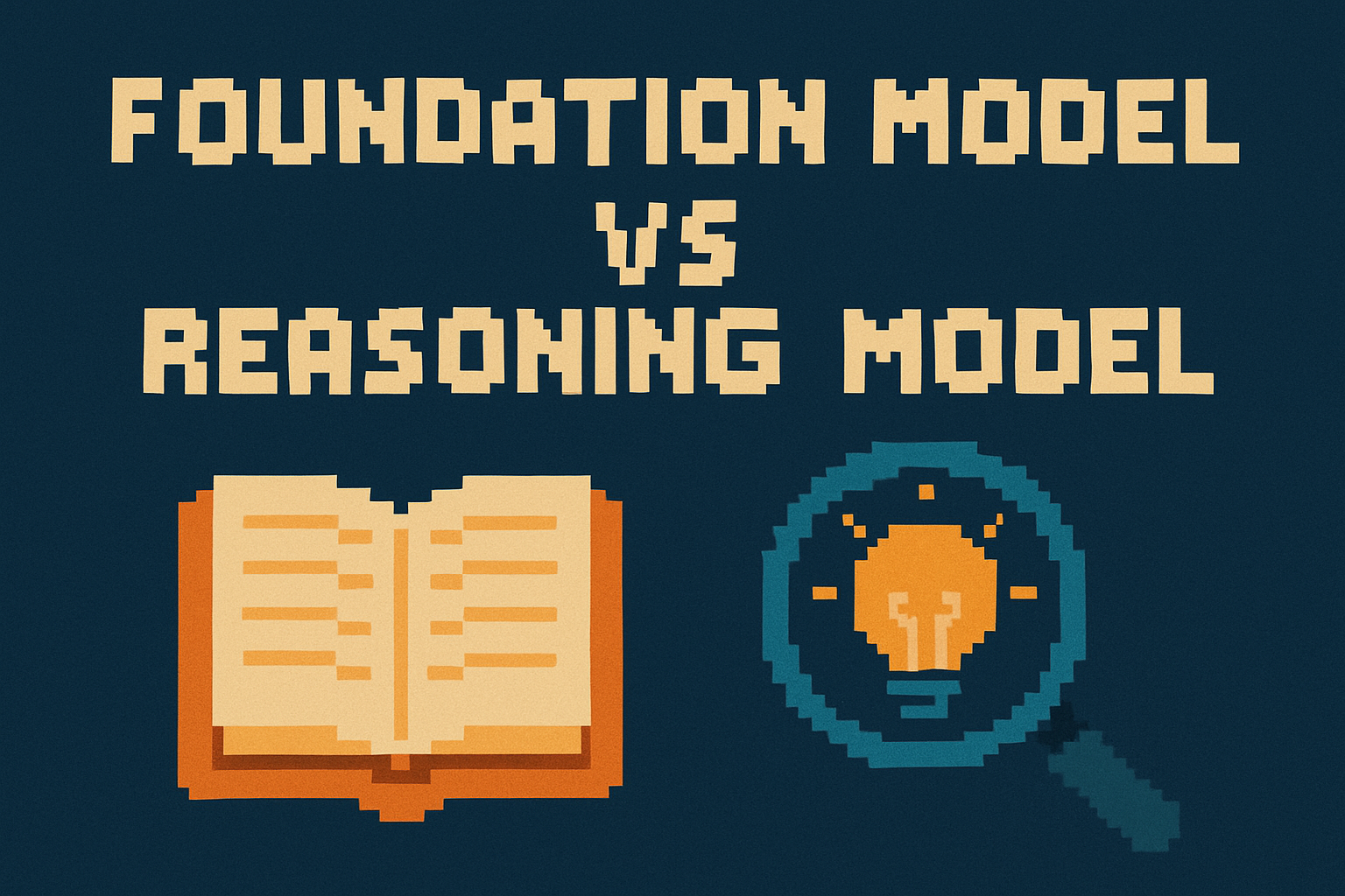 Foundation Model vs. Reasoning Model: What’s the Difference (and Why It Matters)
